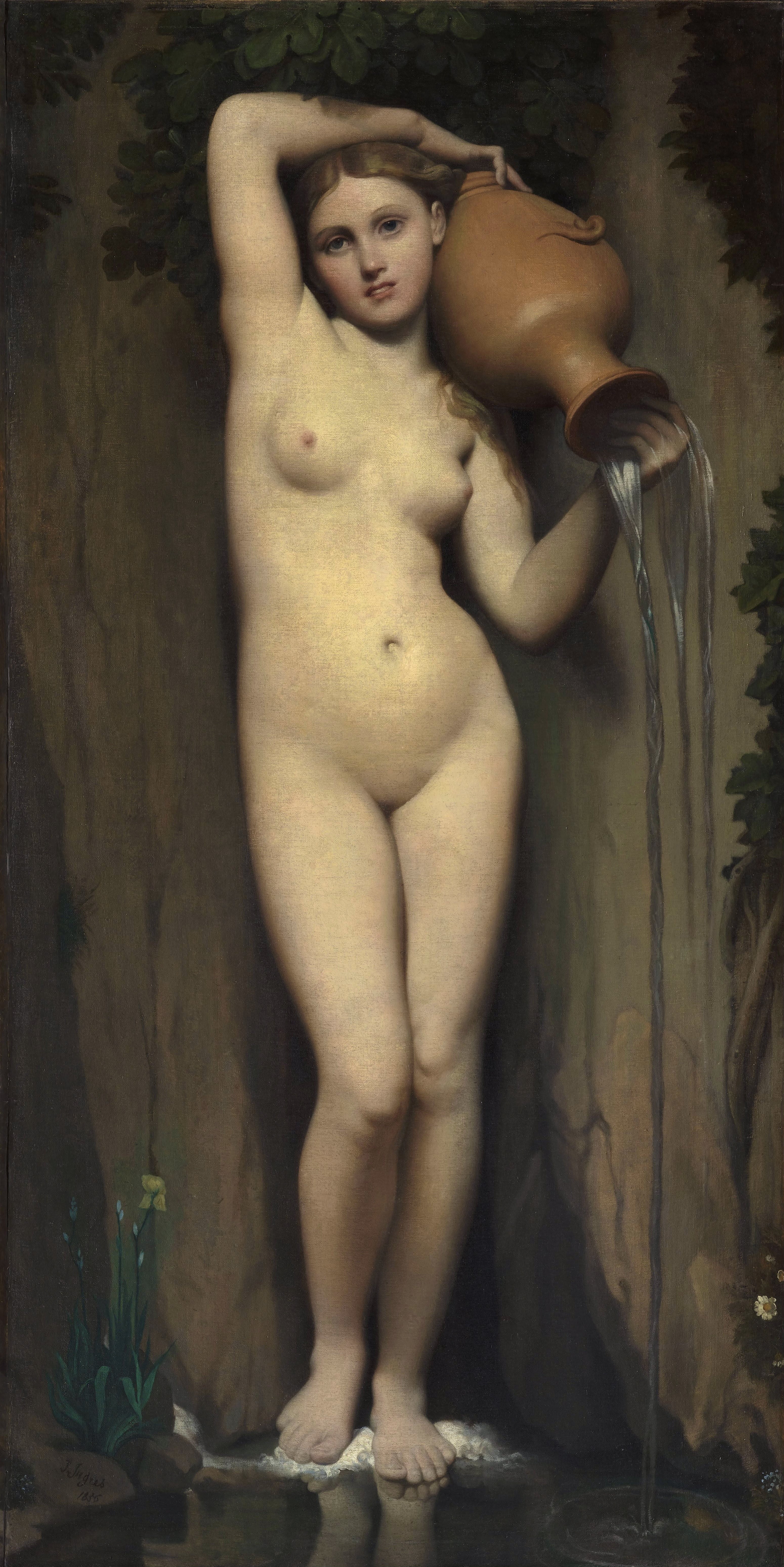 The Source - Jean-Auguste-Dominique Ingres