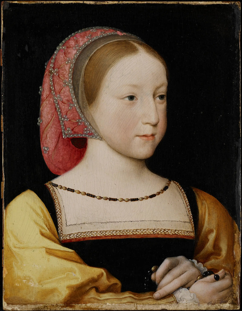 Portrait of Charlotte de Valois - Jean Clouet