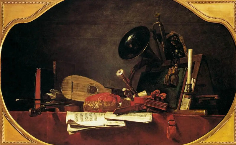 The Attributes of Music - Jean Siméon Chardin