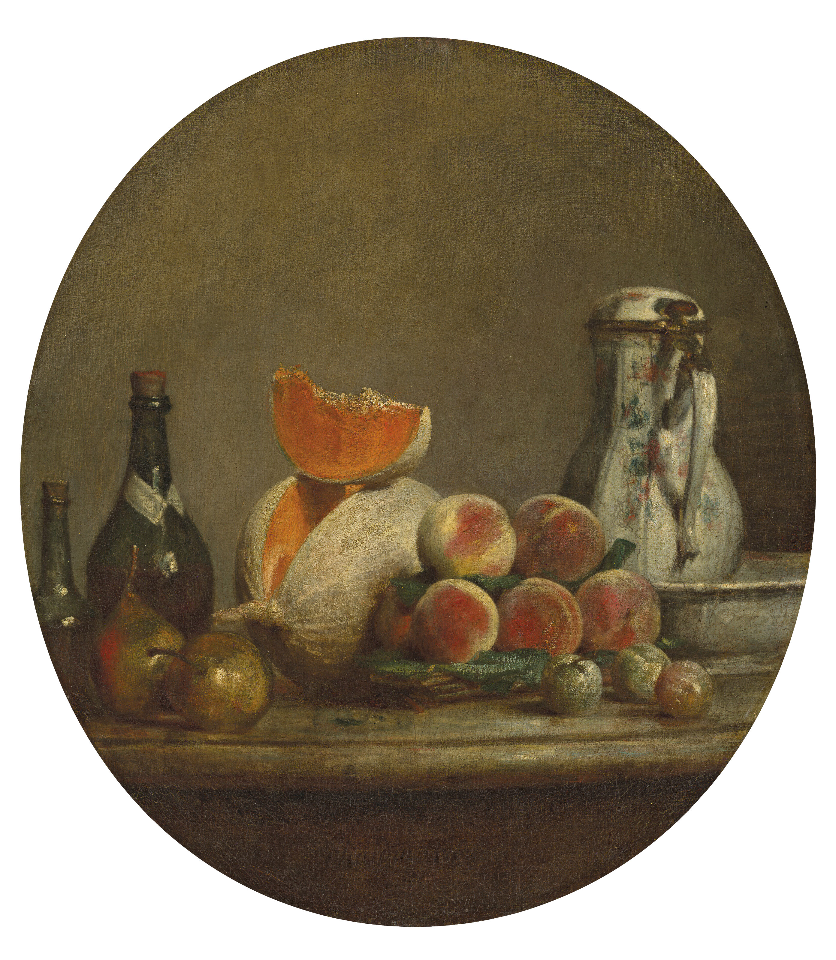 Le Melon entamé - Jean Siméon Chardin