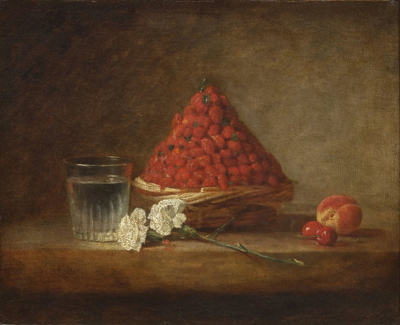 The Basket of Strawberries - Jean Siméon Chardin