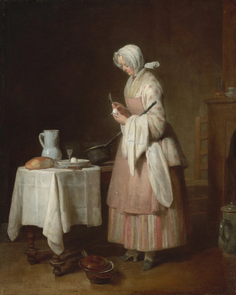 The Attentive Guard - Jean Siméon Chardin