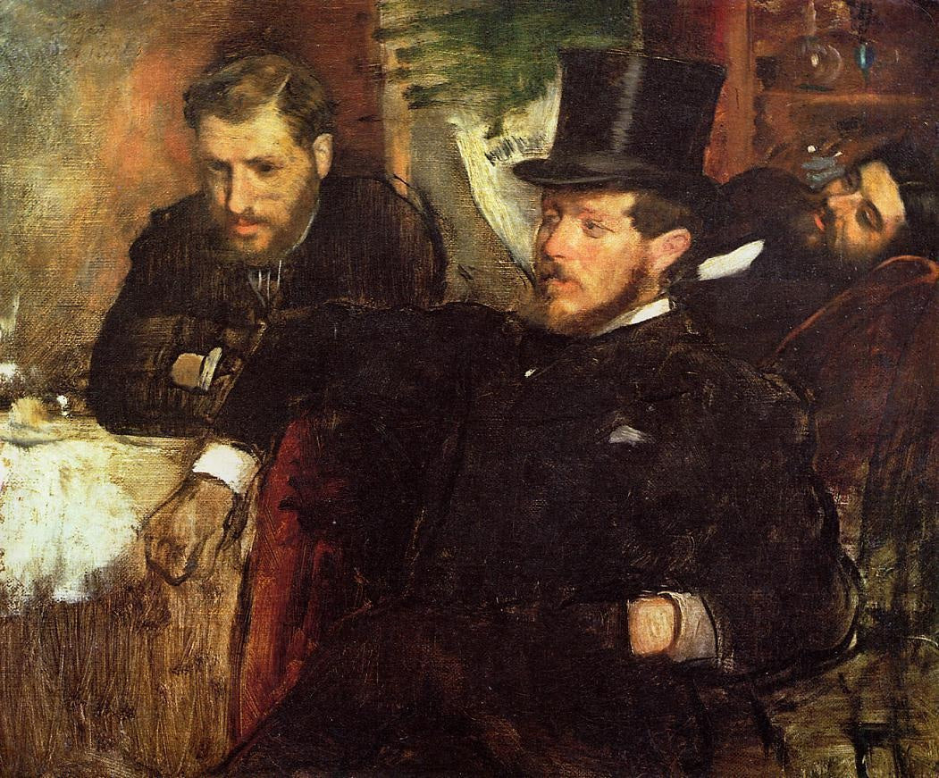 Reproduction du tableau « Jeantaud, Linet et Lainé - Edgar Degas » par Alpha Reproduction en peinture à l’huile