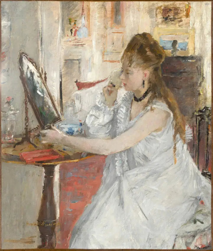 Young Woman Powdering - Berthe Morisot