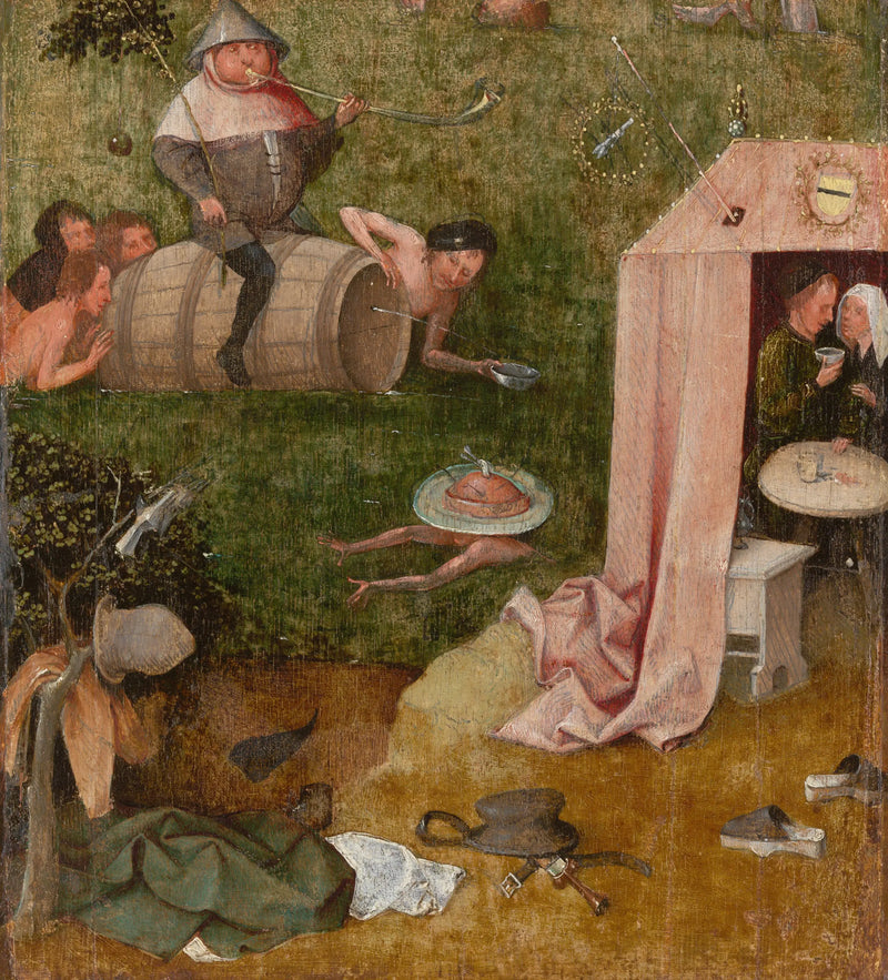 Allegory of Debauchery and Pleasure - Hieronymus Bosch