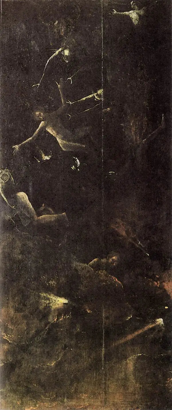 Visions of the Beyond: The Fall of the Damned in Hell - Hieronymus Bosch