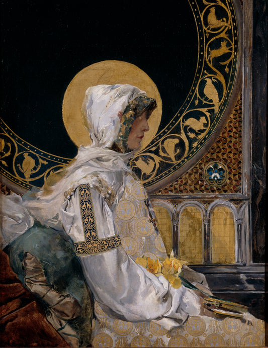 Père Noël en prière - Joaquín Sorolla