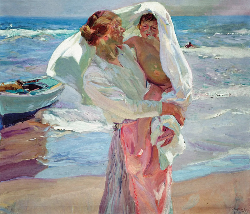 The Bathing Woman - Joaquín Sorolla