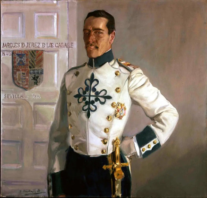 Manuel Pérez de Guzmán et Boza Liaño Aubarede, Marquis of Jerez de los Caballeros - Joaquín Sorolla