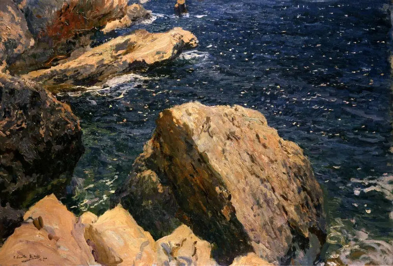 Rocks of the Cape, Jávea - Joaquín Sorolla