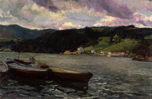 Estuaire du Nalón, Asturies - Joaquín Sorolla