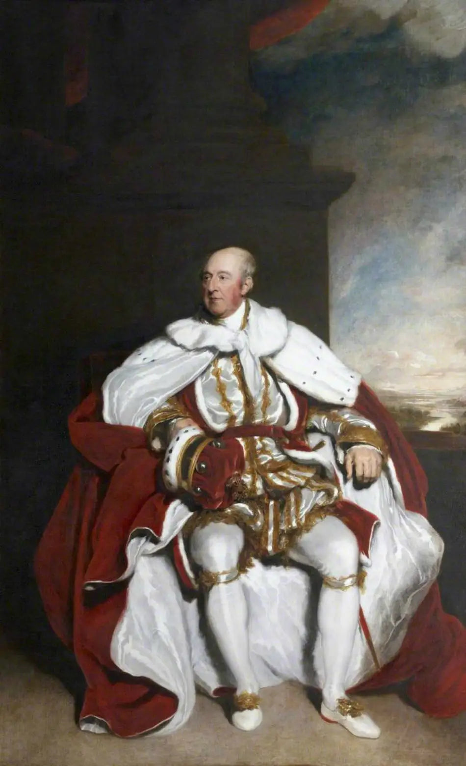 John Rolle (1750-1842) seigneur Rolle - Thomas Lawrence - Alpha Reproduction