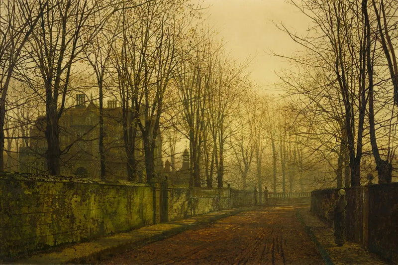 In the Golden Mists of Autumn - John Atkinson Grimshaw