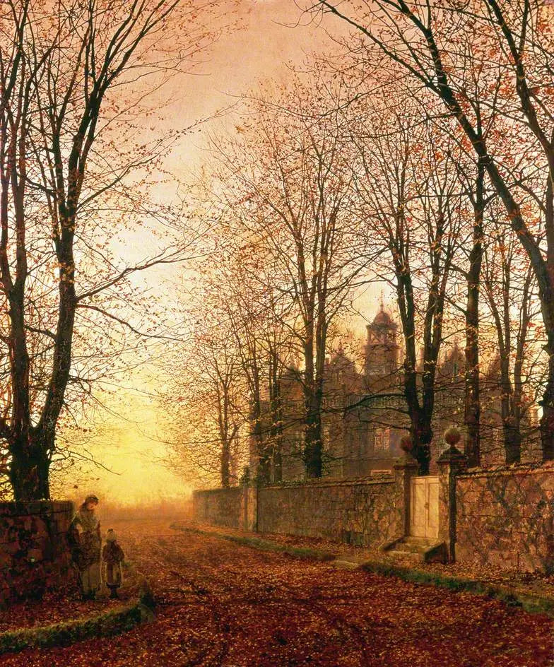 In Ancient Times - John Atkinson Grimshaw