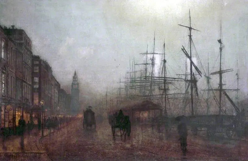Salthouse Dock, Liverpool, 1884 - John Atkinson Grimshaw