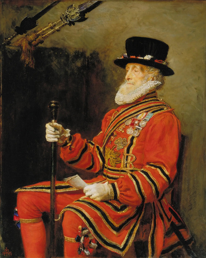 The Yeoman of the Guard - John Everett Millais