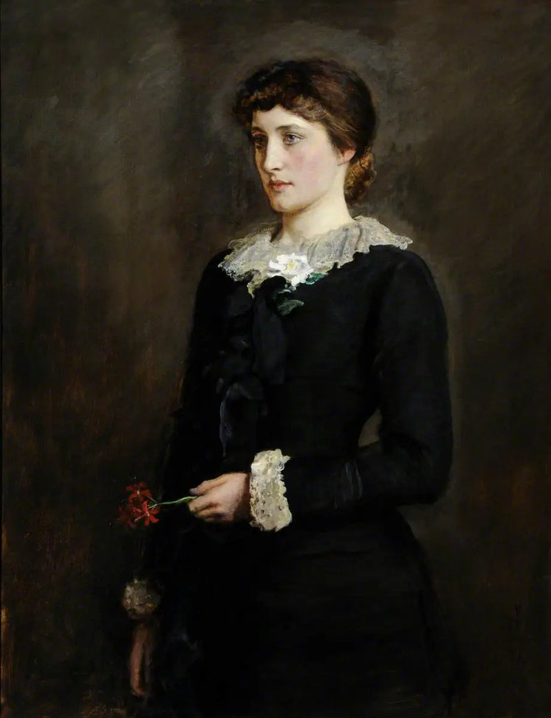 A Jersey Lily - John Everett Millais