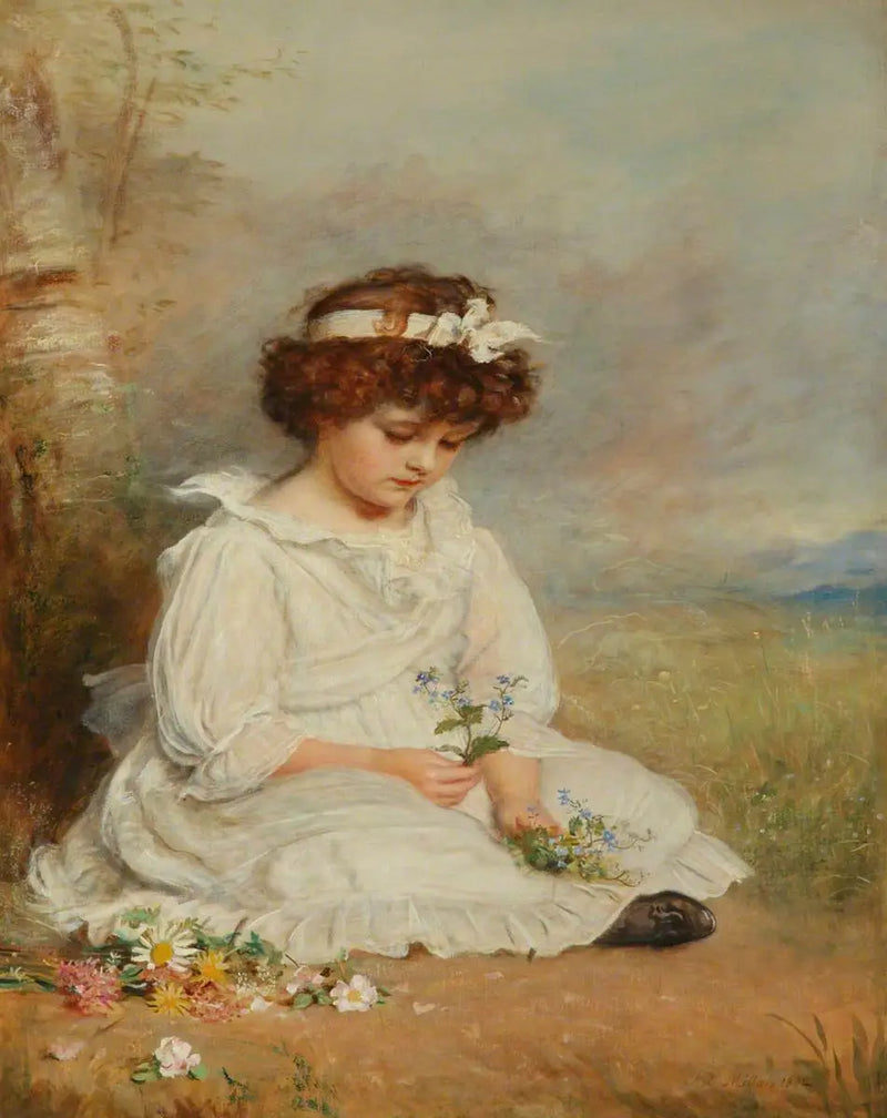 Little Speedwell's Beloved Blue - John Everett Millais