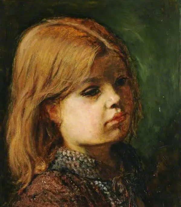 Portrait of a girl - John Everett Millais