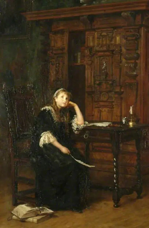 Princess Elizabeth in Prison at St James's - John Everett Millais