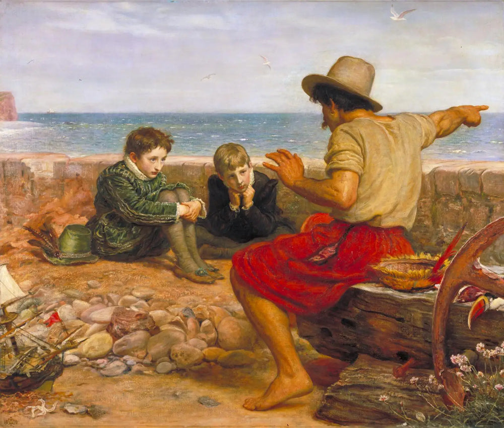 L’enfance de Raleigh - John Everett Millais - Alpha Reproduction