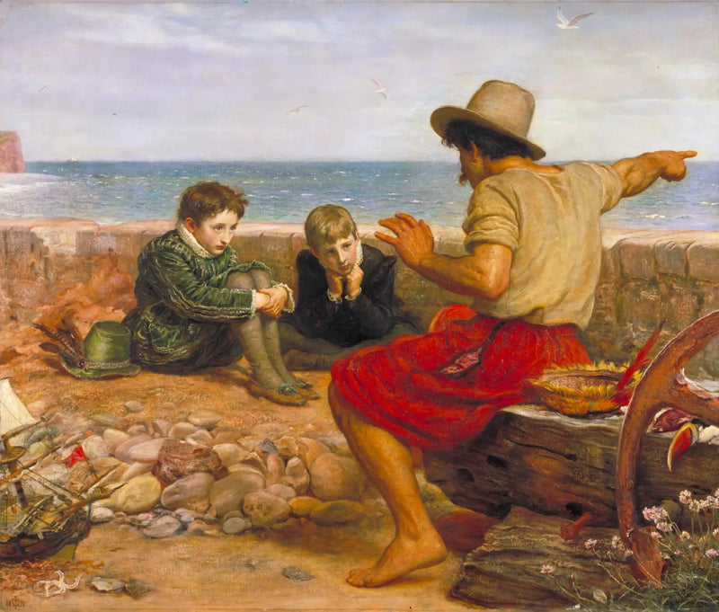 Raleigh's Childhood - John Everett Millais