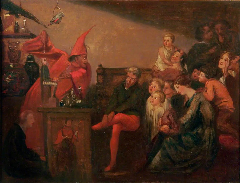 The Conjurer - John Everett Millais