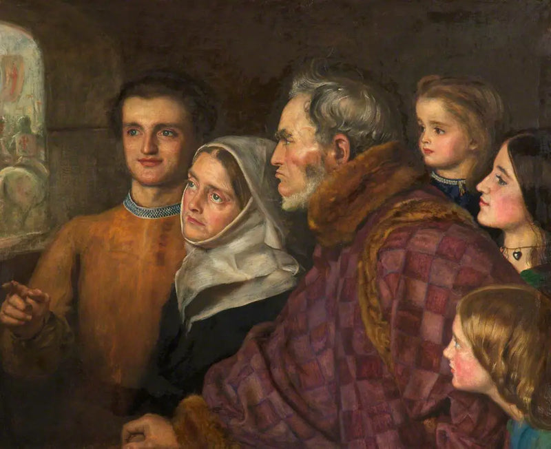 The Departure of the Crusaders - John Everett Millais