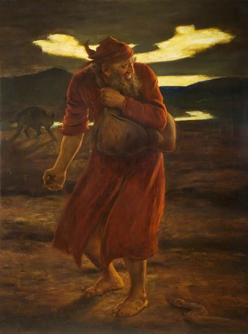The Parable of the Weeds - John Everett Millais