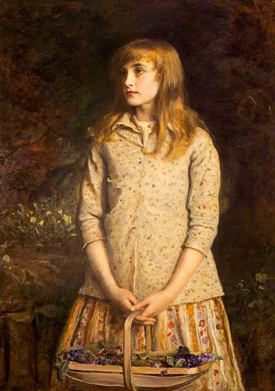 The sweetest eyes ever seen - John Everett Millais