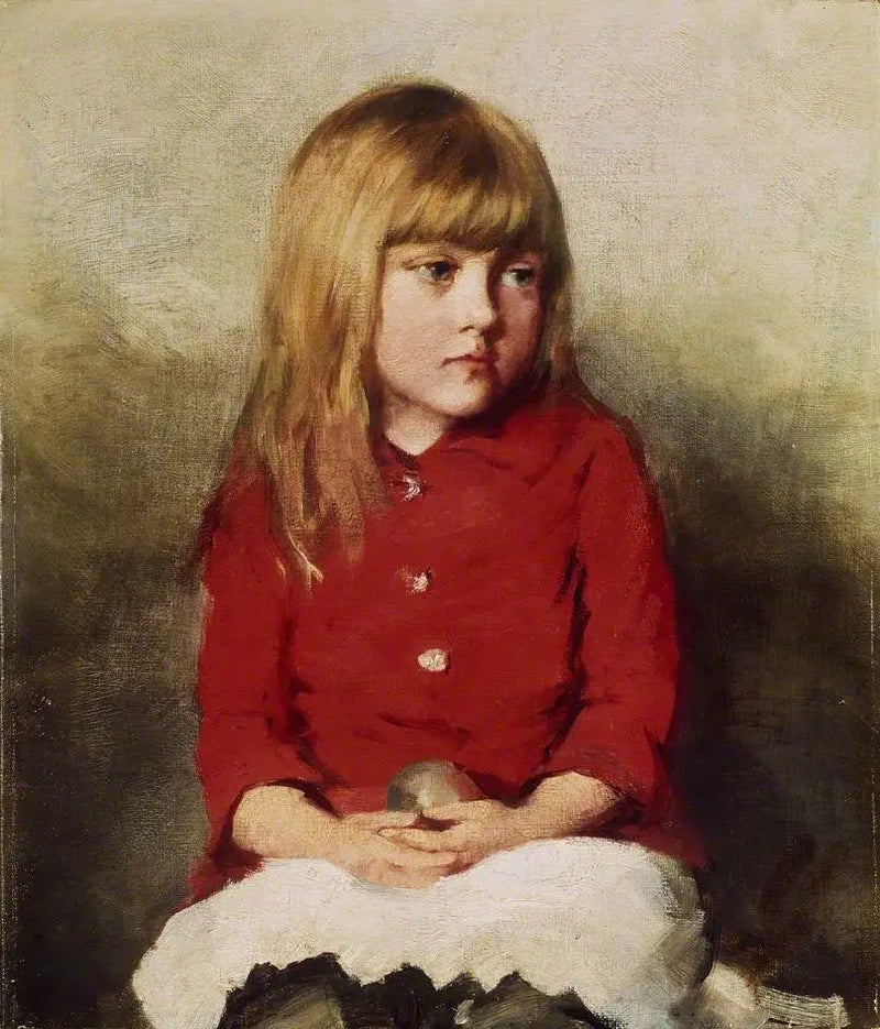 Portrait of a Young Girl - John Everett Millais