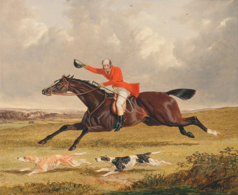Fox Hunt: Encouraging the Dog - John Frederick Herring, Sr.