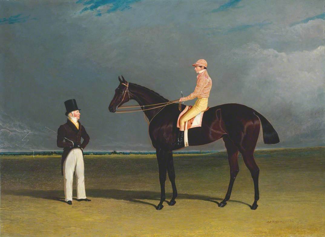 Birmingham avec Patrick Conolly Up et son propriétaire, John Beardsworth - John Frederick Herring, Sr.