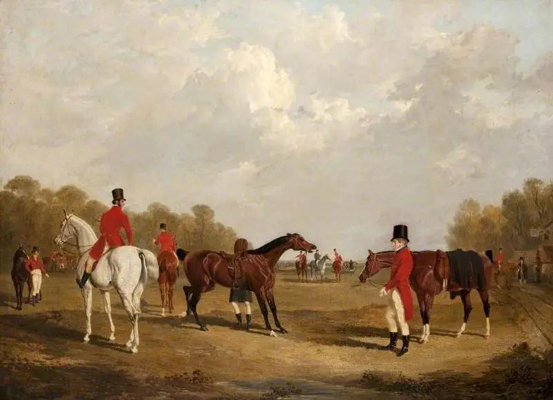 The Meeting - John Frederick Herring, Sr.