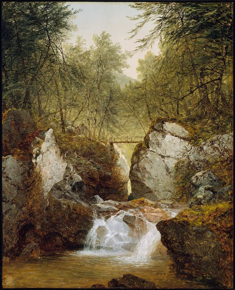 Bash-Bish Falls, Massachusetts - John Frederick Kensett