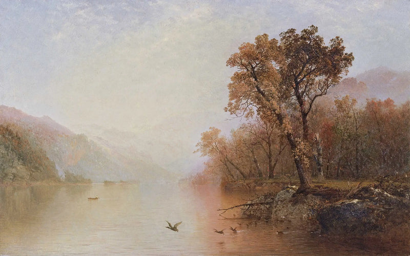 George Lake - John Frederick Kensett