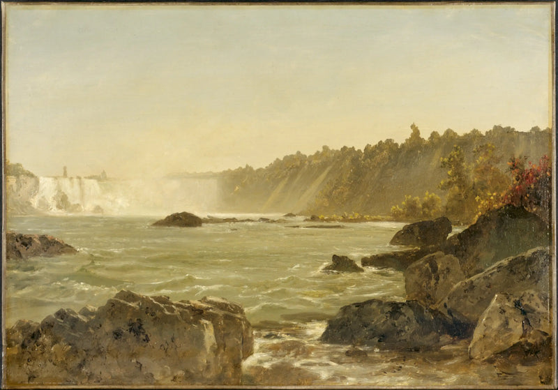 View of Niagara Falls - John Frederick Kensett