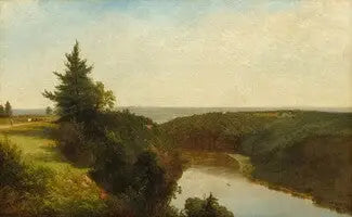 Vue sur le Genesee près du mont Morris - John Frederick Kensett - Alpha Reproduction