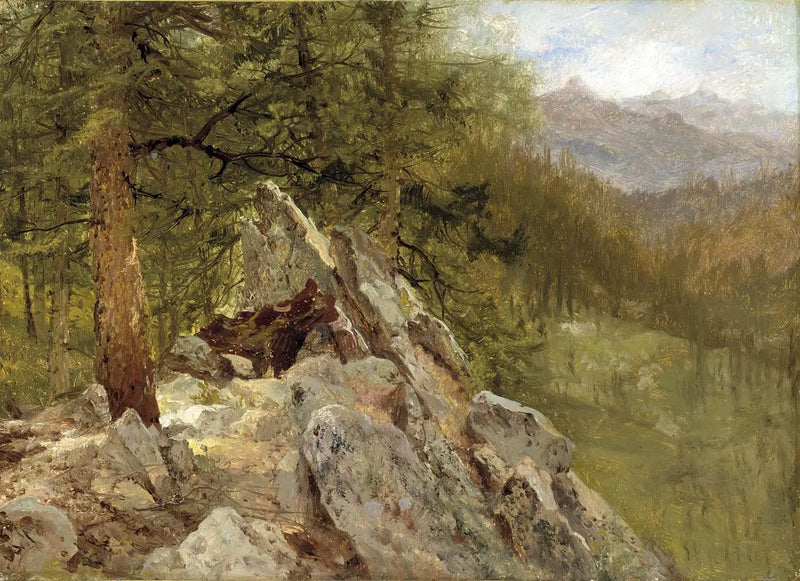 Western Landscape - John Frederick Kensett
