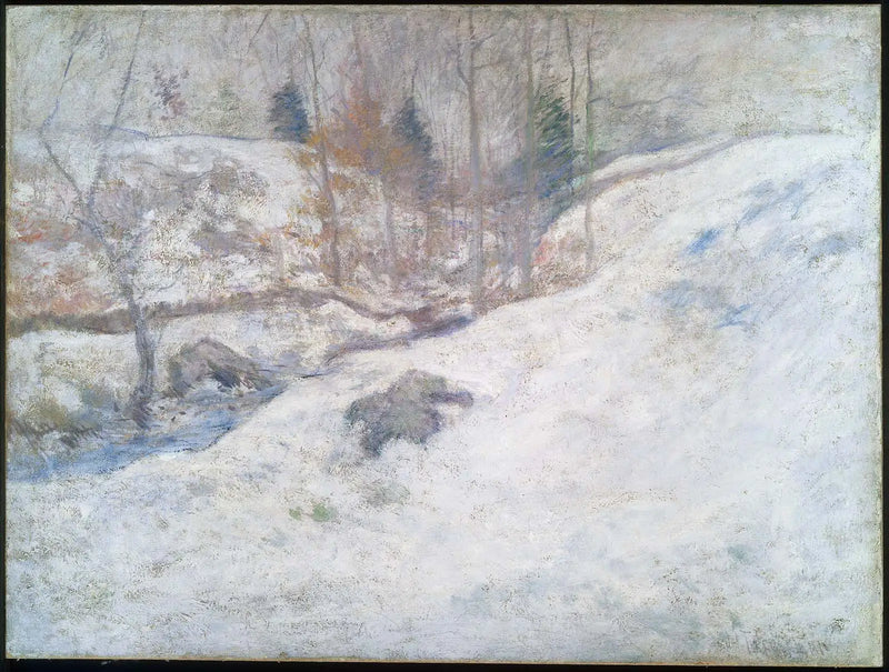 Winter Stream - John Henry Twachtman