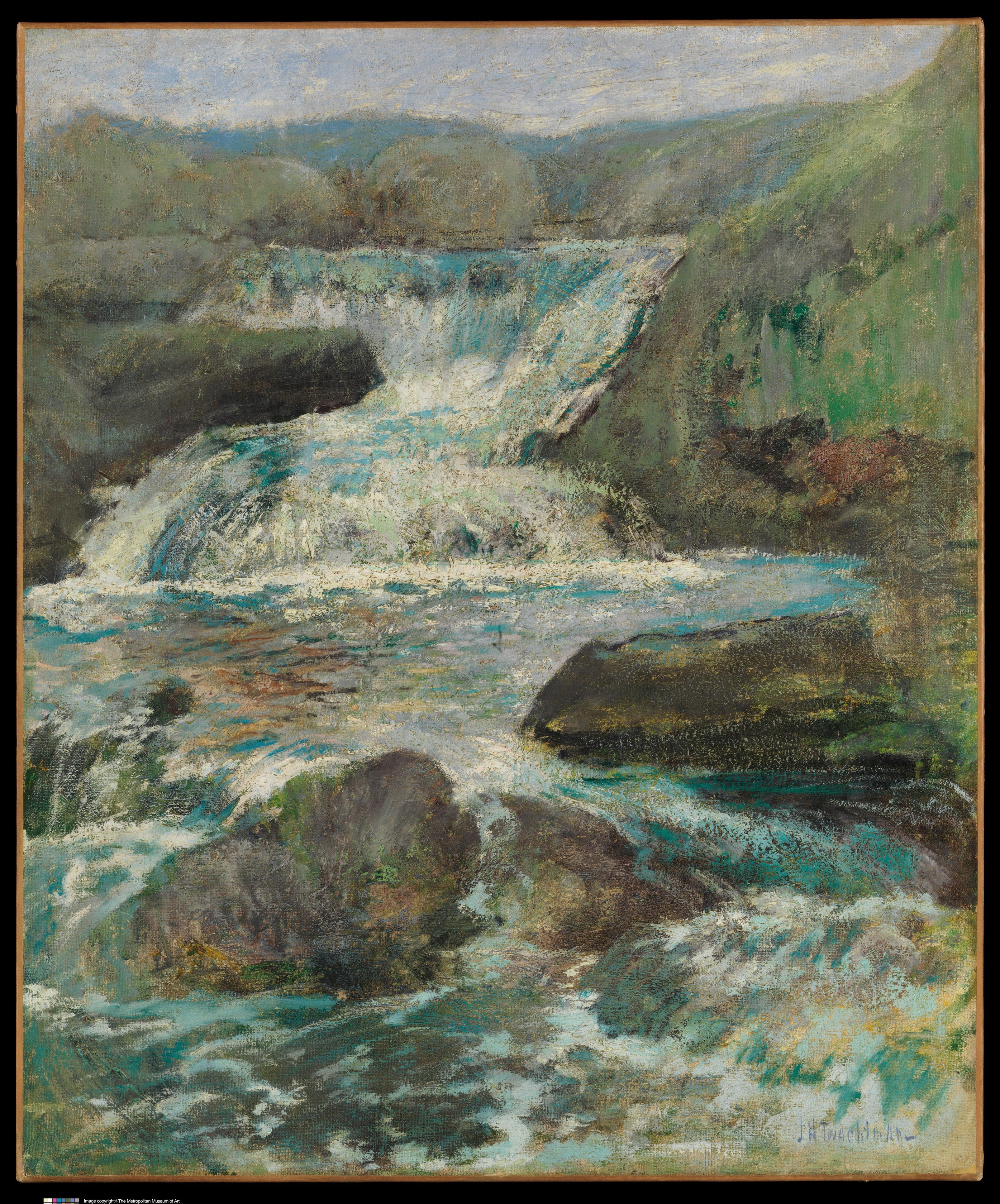 Chutes Horseneck - John Henry Twachtman