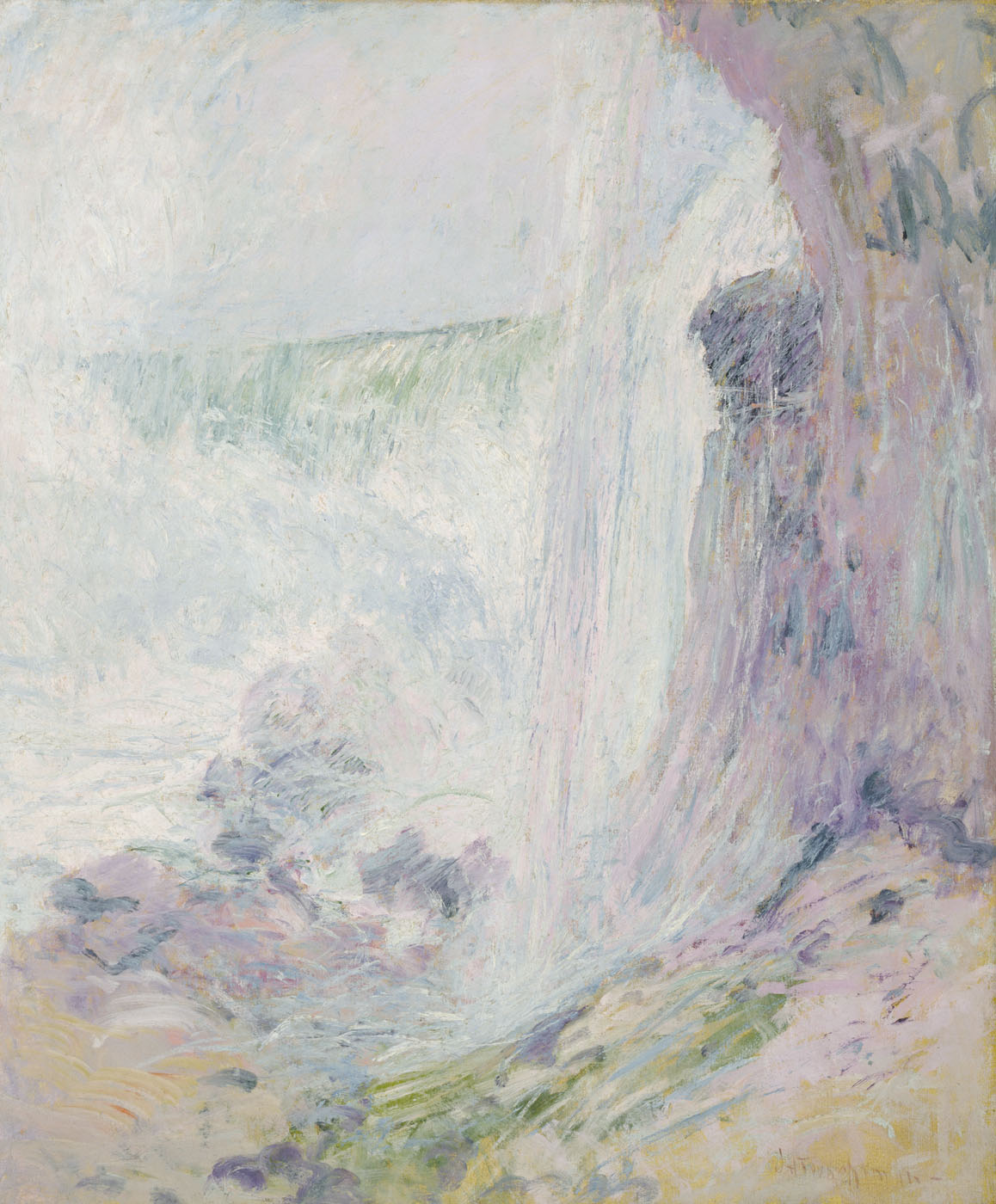 Chutes du Niagara - John Henry Twachtman