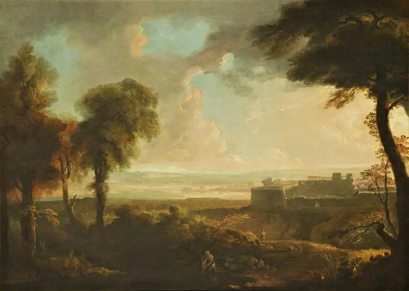 Italian landscape - John Martin