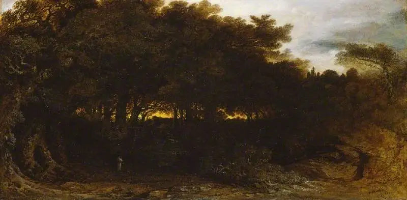 Crépuscule dans les bois - John Martin - Alpha Reproduction