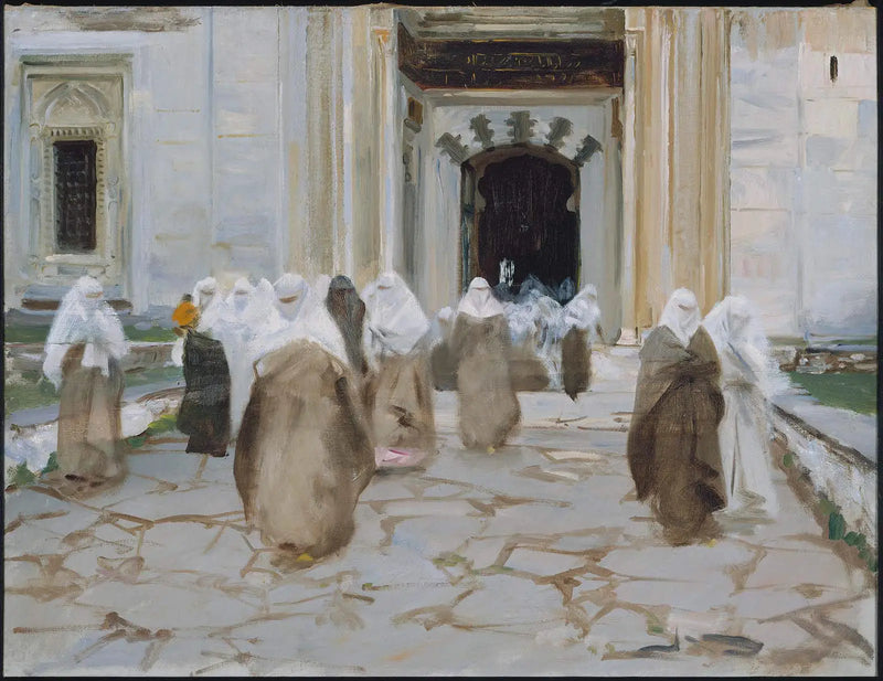 Door of a mosque - John Singer Sargent