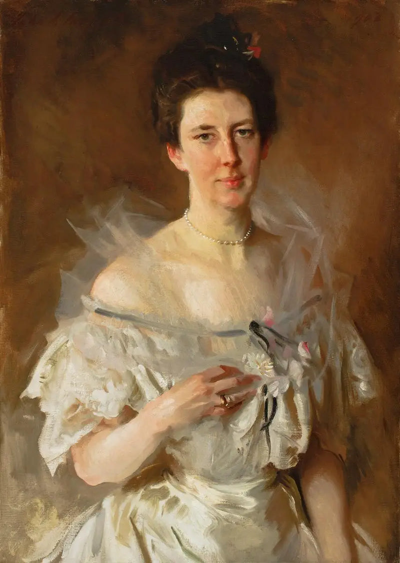 Portrait of Esther Fiske Hammond, Mrs. Gardiner Greene Hammond - John Singer Sargent