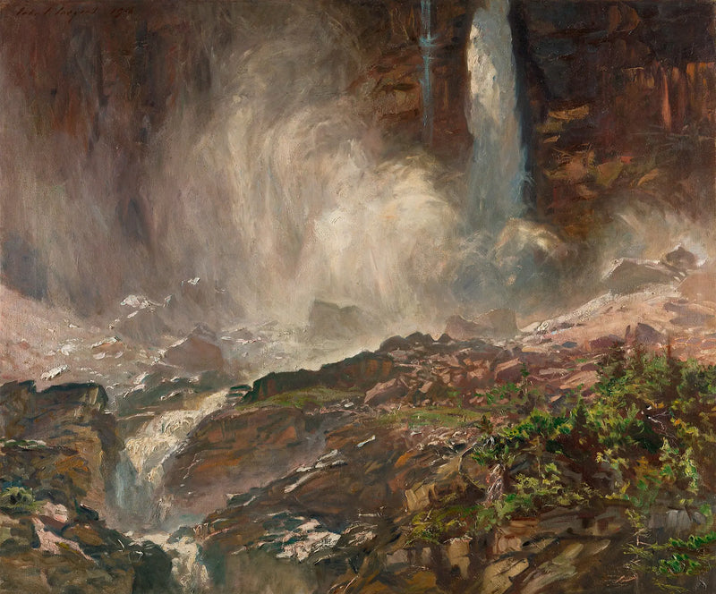 Yoho Falls - John Singer Sargent