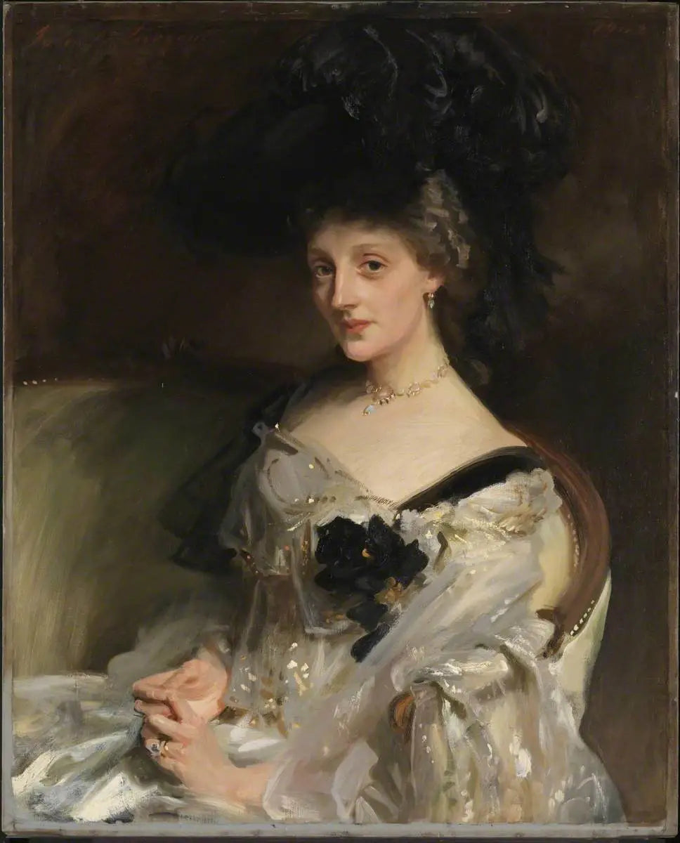 Reproduction du tableau « Mme Philip Leslie Agnew - John Singer Sargent » par Alpha Reproduction en peinture à l’huile