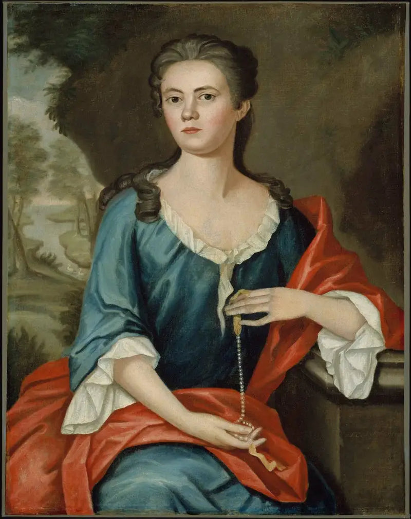 Mrs. Joseph Mann (Bethia Torrey) - John Singleton Copley