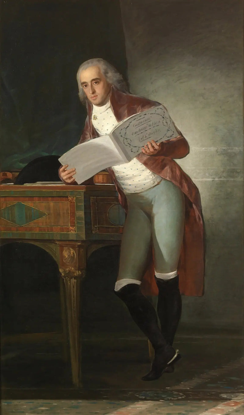 portrait of the Duke of Alba - Francisco de Goya